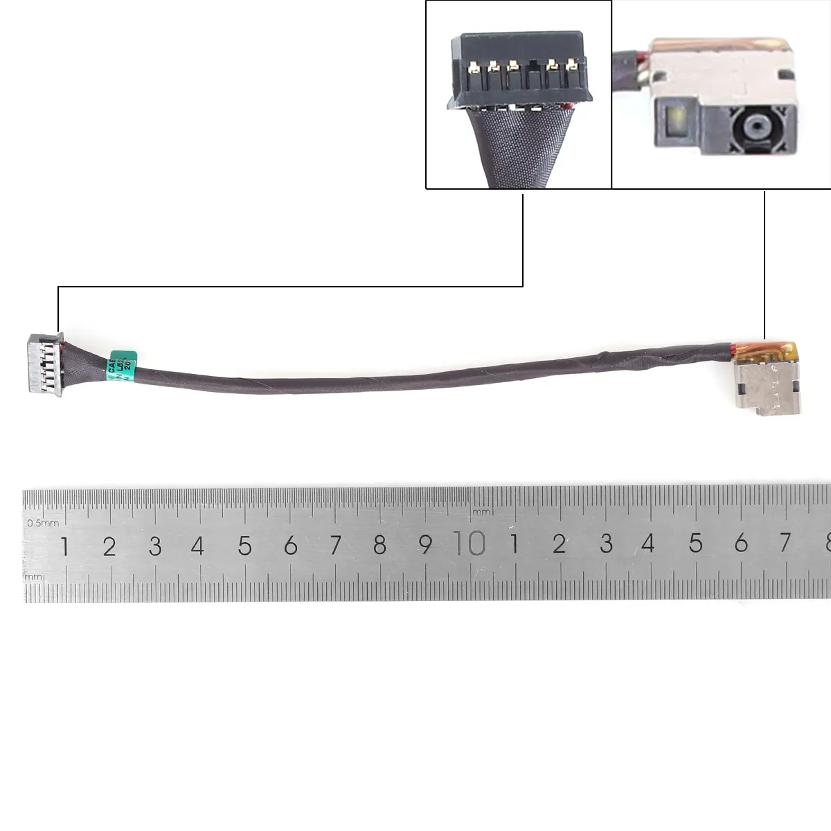 Picture of DC Power Jack Compatible with HP OMEN 15-DH 15-dh000 TPN-C143 L52816-S46 L52816-F46